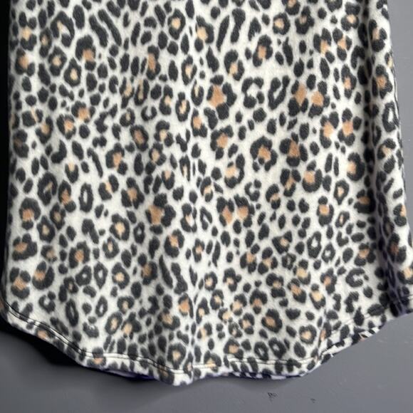 Pulse Animal Print Sleeveless V Neck Sweater Size Small - Picture 6 of 7